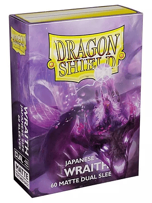 DRAGON SHIELD DUAL MATTE SLEEVE 60CT - WRAITH