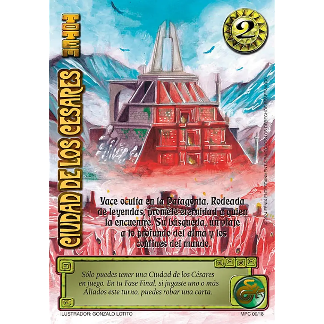 CIUDAD DE LOS CESARES - SINGLES MITOS Y LEYENDAS 1