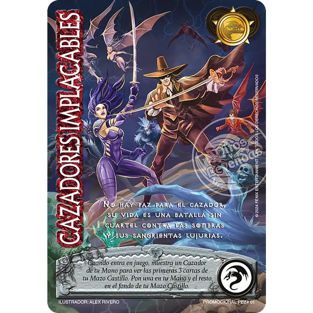 CAZADORES IMPLACABLES FULL ART - SINGLES MITOS Y LEYENDAS 1