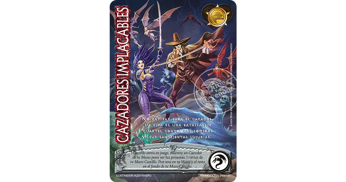 CAZADORES IMPLACABLES FULL ART - SINGLES MITOS Y LEYENDAS
