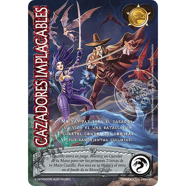 CAZADORES IMPLACABLES FULL ART - SINGLES MITOS Y LEYENDAS