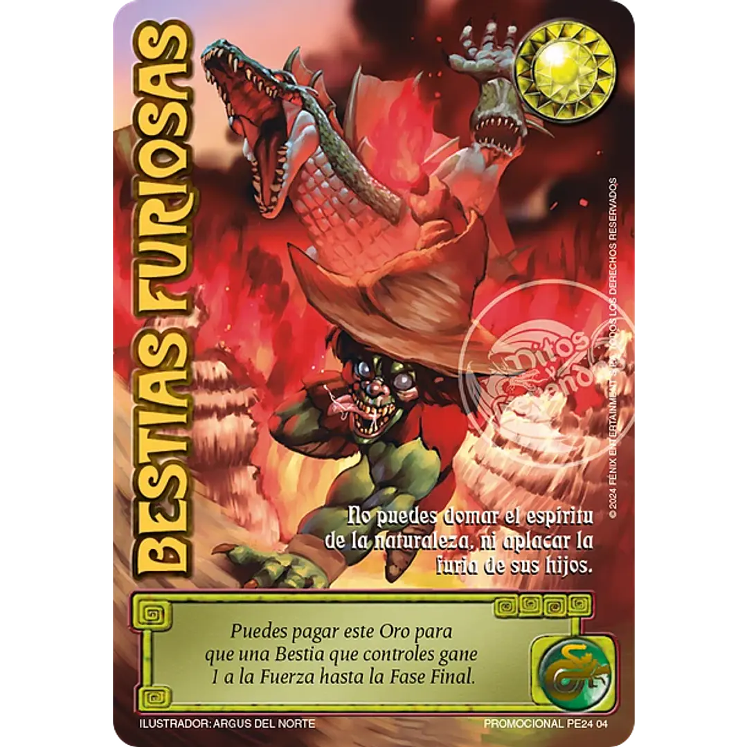BESTIAS FURIOSAS FULL ART - SINGLES MITOS Y LEYENDAS 1