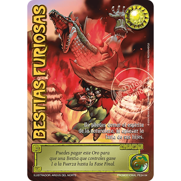 BESTIAS FURIOSAS FULL ART - SINGLES MITOS Y LEYENDAS