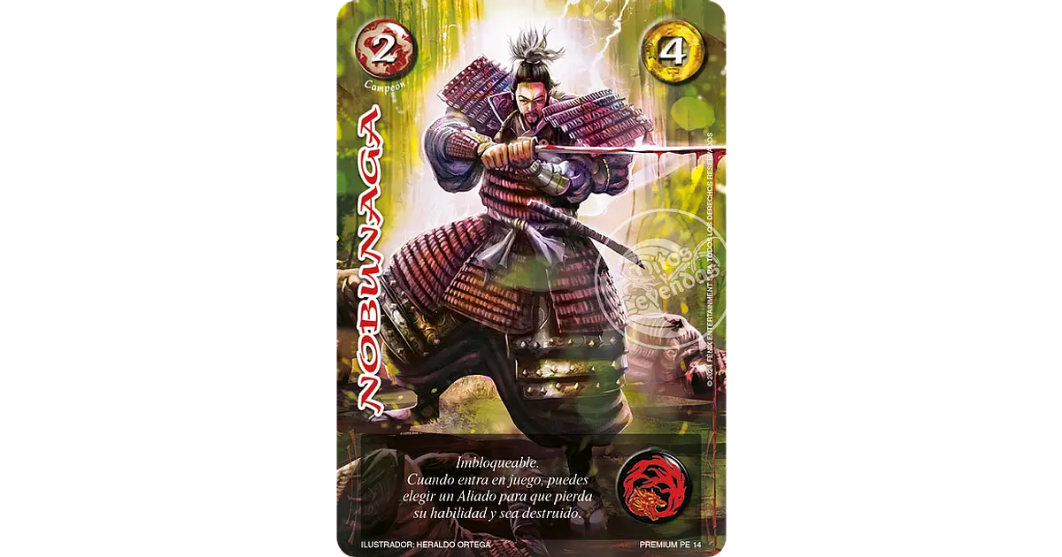 NOBUNAGA FULL ART - SINGLES MITOS Y LEYENDAS