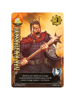 IVAR RAGNARSON FULL ART - SINGLES MITOS Y LEYENDAS