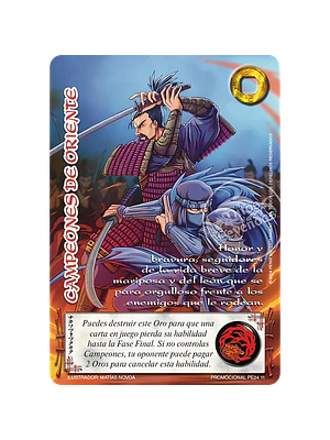 CAMPEONES DE ORIENTE FULL ART - SINGLES MITOS Y LEYENDAS