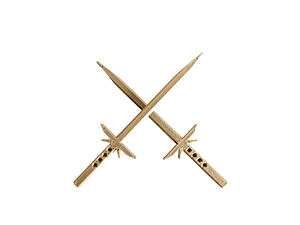 ESPADAS (PAR) FOSSIL GREY - ACCESORIOS DUMMY (MISIÓN 13)