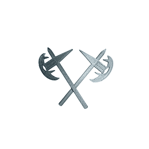 Hachas (par) Fossil Grey - Accesorios Dummy 13 (Misión 13)