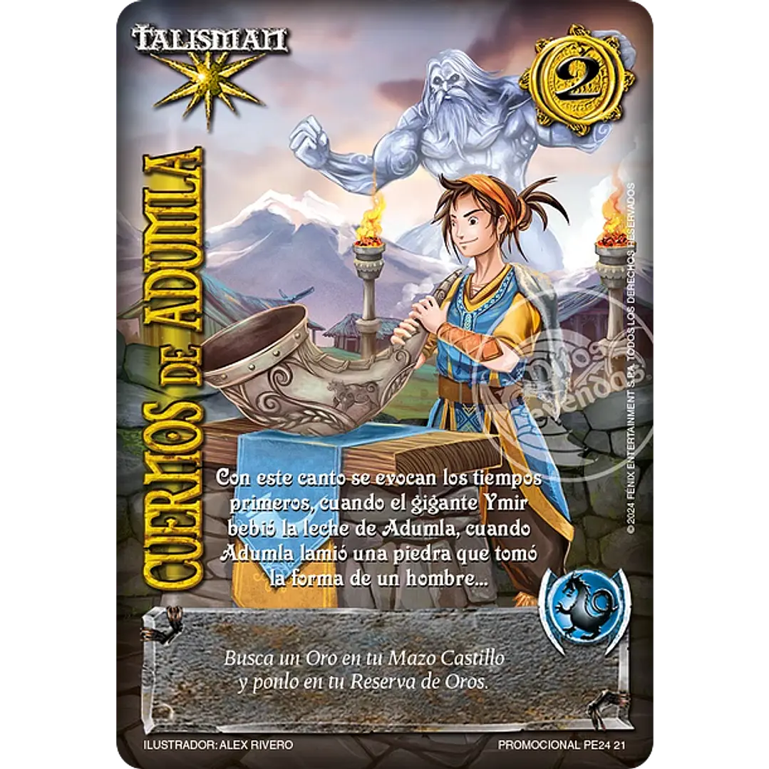 CUERNOS DE ADUMLA FULL ART - SINGLES MITOS Y LEYENDAS 1