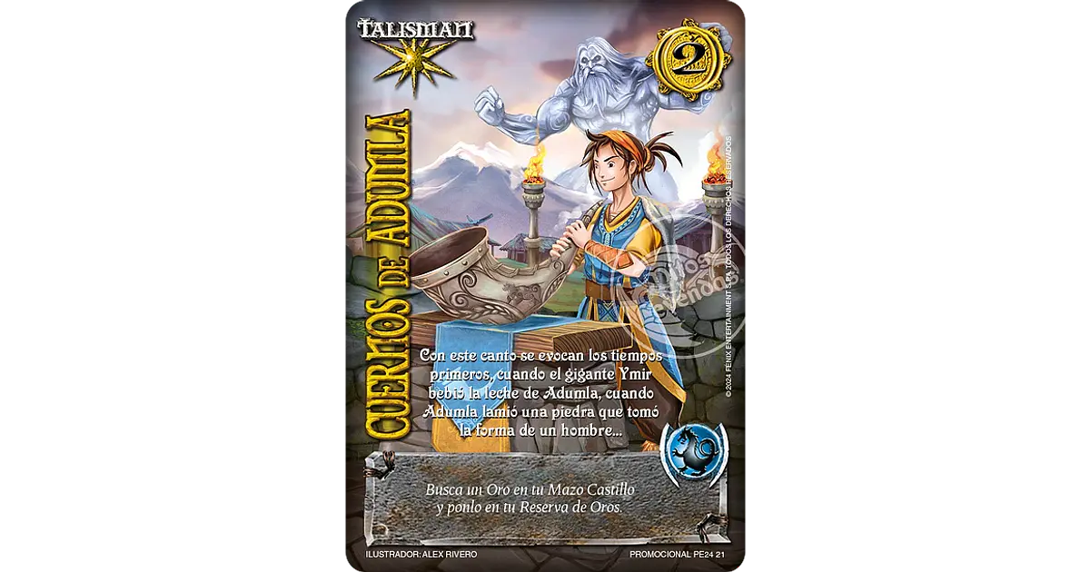 CUERNOS DE ADUMLA FULL ART - SINGLES MITOS Y LEYENDAS