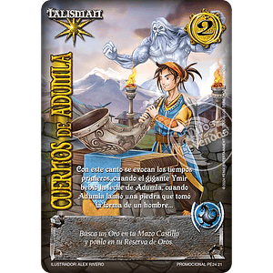 CUERNOS DE ADUMLA FULL ART - SINGLES MITOS Y LEYENDAS