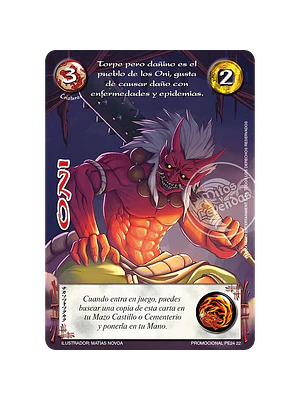 ONI FULL ART - SINGLES MITOS Y LEYENDAS