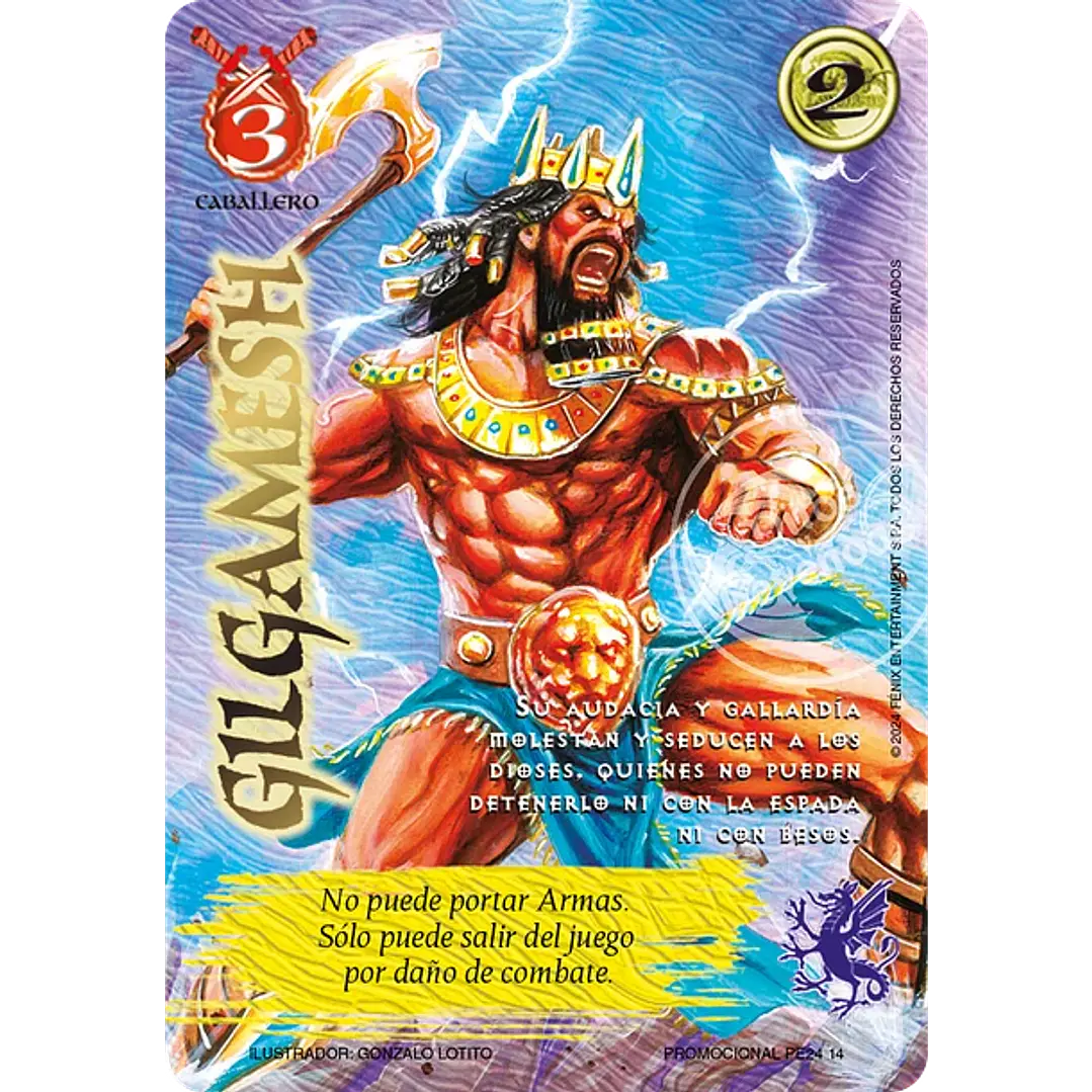 GILGAMESH FULL ART - SINGLES MITOS Y LEYENDAS 1