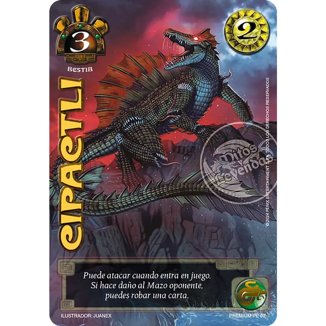 CIPACTLI FULL ART - SINGLES MITOS Y LEYENDAS 1
