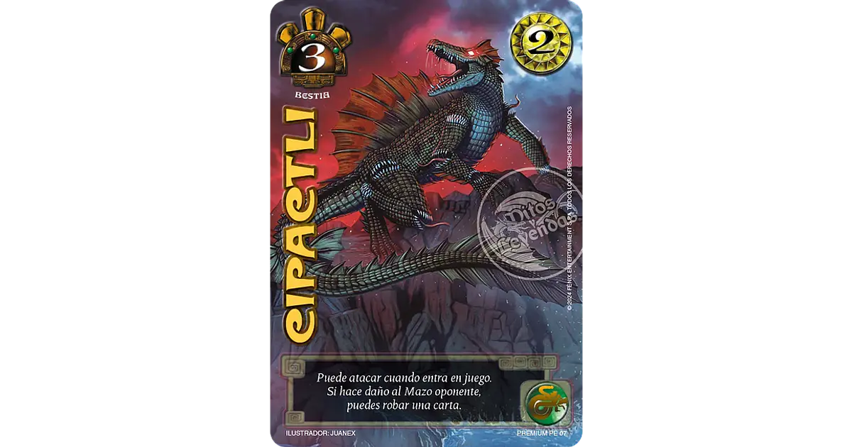 CIPACTLI FULL ART - SINGLES MITOS Y LEYENDAS