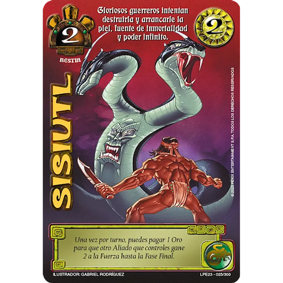 SISIUTL (LPE3.0 - UR) - SINGLES MITOS Y LEYENDAS 1