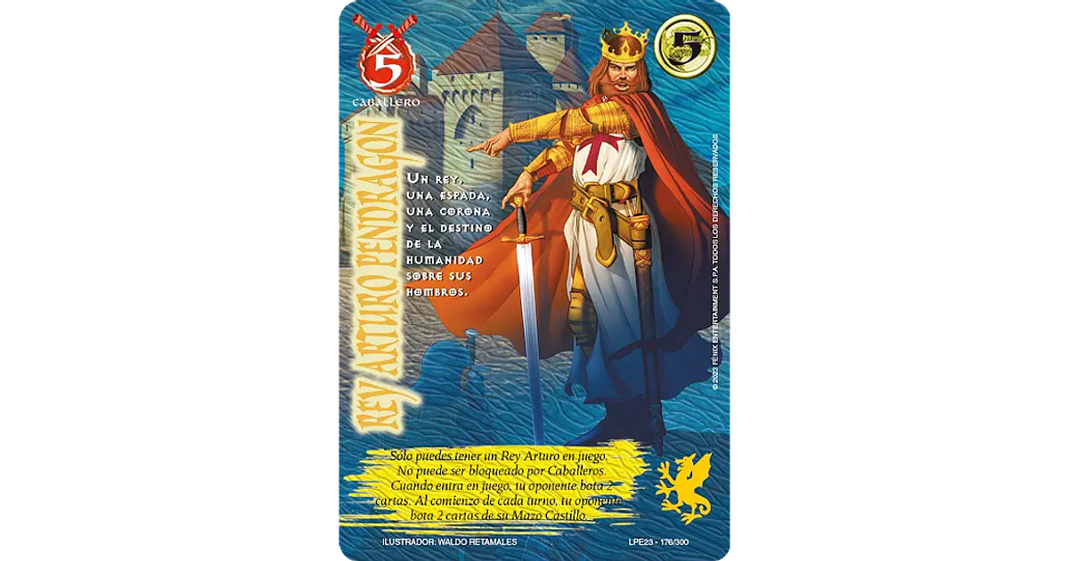REY ARTURO PENDRAGON - SINGLES MITOS Y LEYENDAS