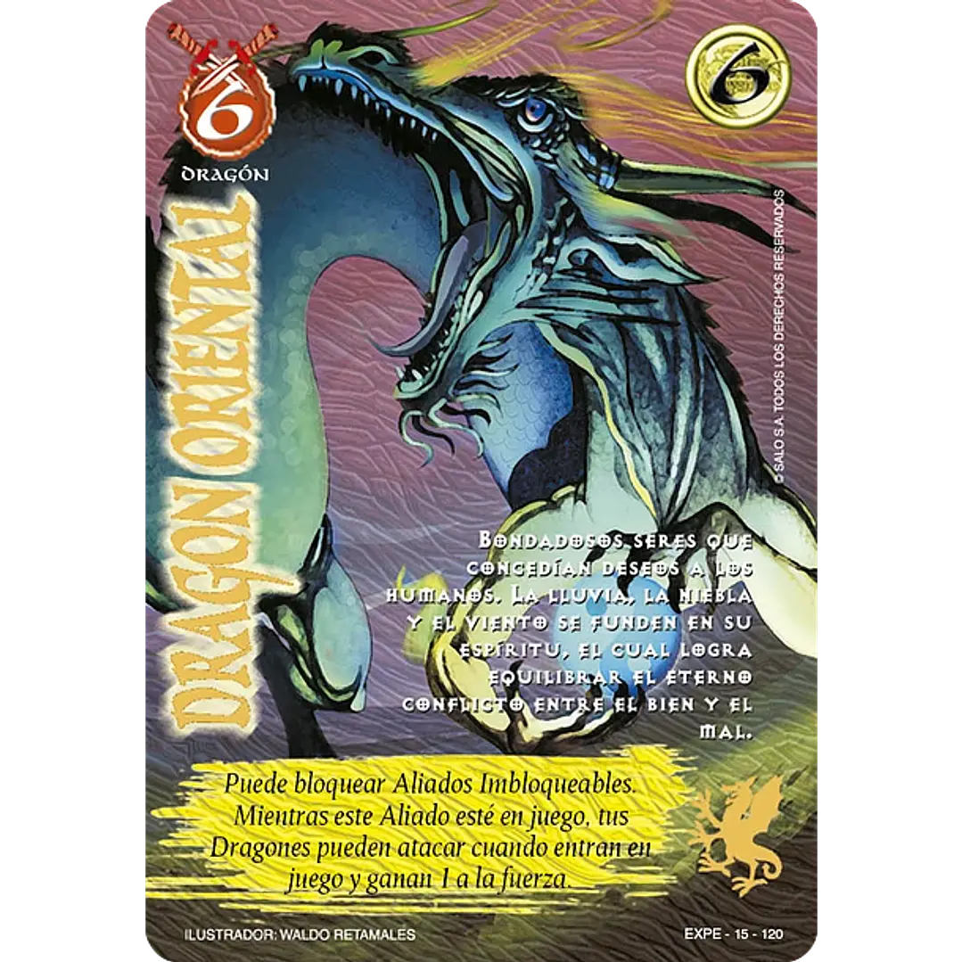DRAGON ORIENTAL - SINGLES MITOS Y LEYENDAS 1