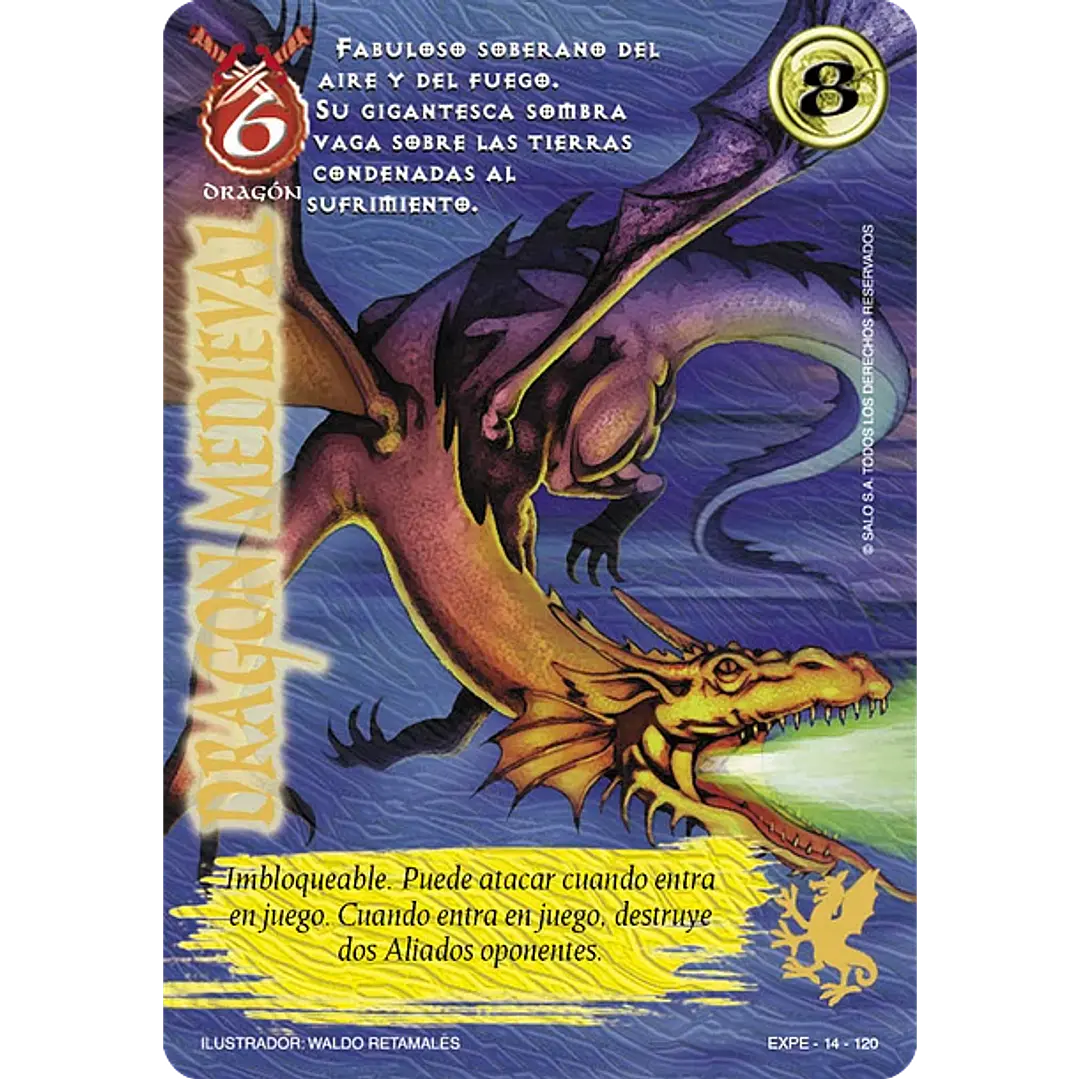 DRAGON MEDIEVAL - SINGLES MITOS Y LEYENDAS 1
