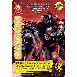 CABALLERO NEGRO - SINGLES MITOS Y LEYENDAS