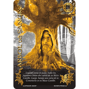 ÁRBOL DE SANGRE (LBPB24 - DORADA) - SINGLES MITOS Y LEYENDAS