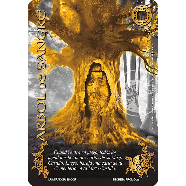 ÁRBOL DE SANGRE (LBPB24 - DORADA) - SINGLES MITOS Y LEYENDAS