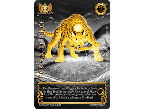 Forma de Lince (LBPB24 - Dorada) - SINGLES MITOS Y LEYENDAS