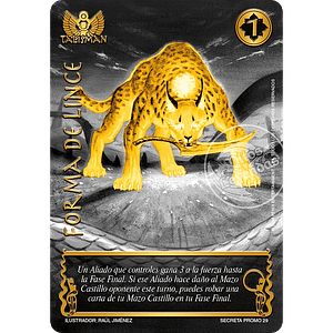 Forma de Lince (LBPB24 - Dorada) - SINGLES MITOS Y LEYENDAS