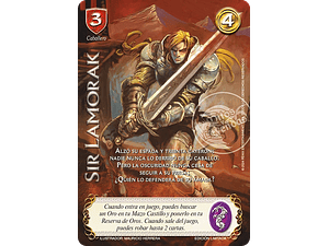 SIR LAMORAK (LBPB24 - FOIL LLUVIA) - SINGLES MITOS Y LEYENDAS