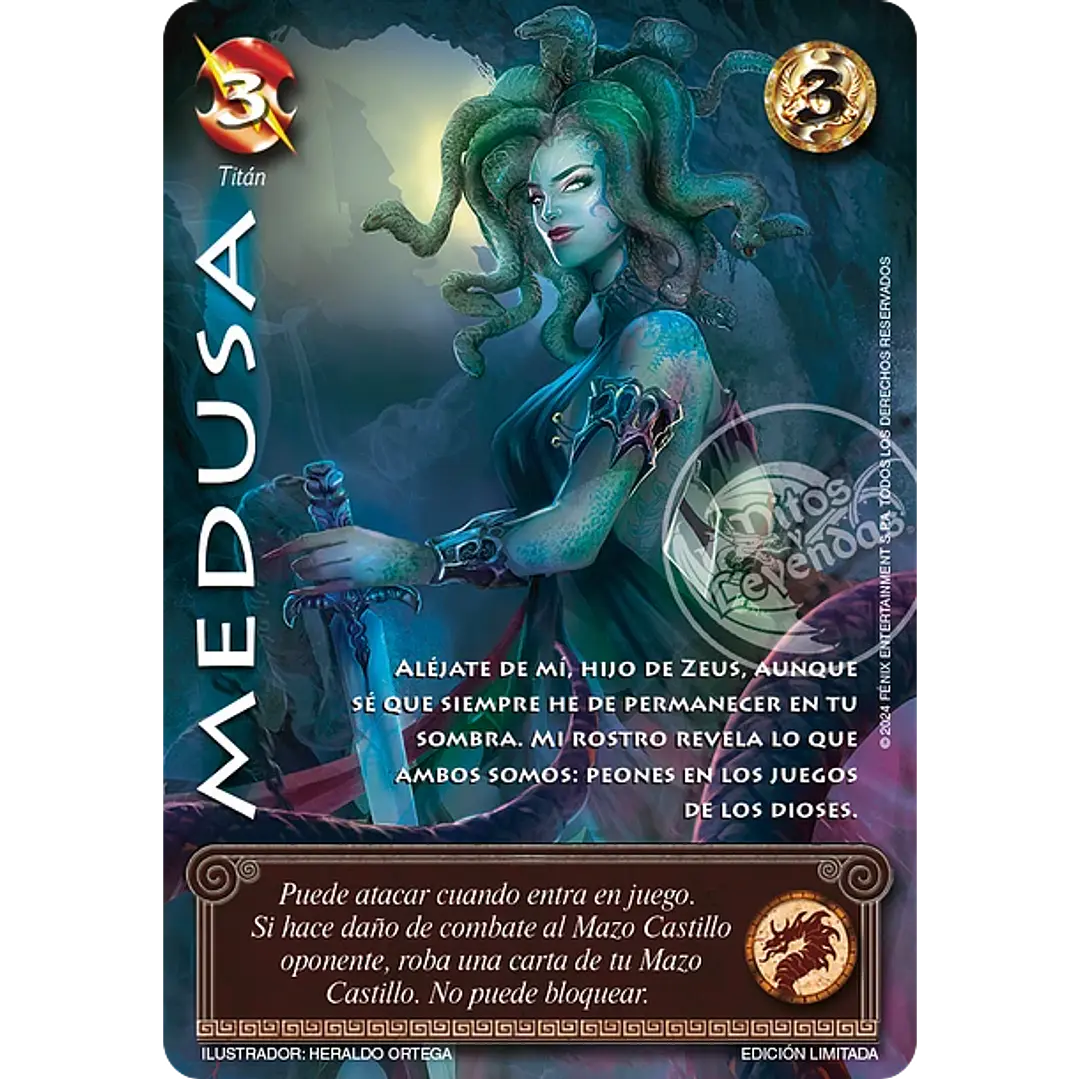 MEDUSA LLUVIA - SINGLES MITOS Y LEYENDAS 1
