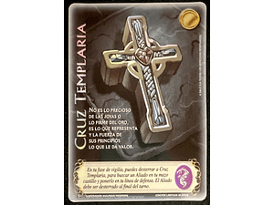 CRUZ TEMPLARIA CARTA PROMO - SINGLES MITOS Y LEYENDAS