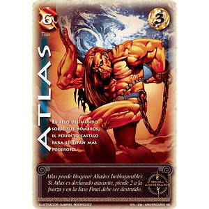 ATLAS (HELÉNICA ANIV - PROMOCIONAL) - SINGLES MITOS Y LEYENDAS
