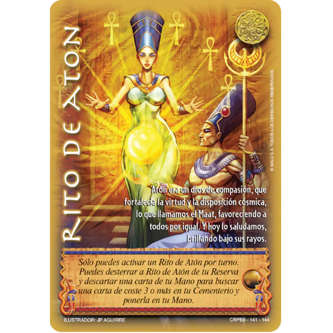 RITO DE ATON  - SINGLES MITOS Y LEYENDAS 1