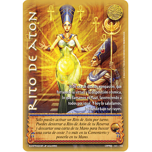RITO DE ATON  - SINGLES MITOS Y LEYENDAS