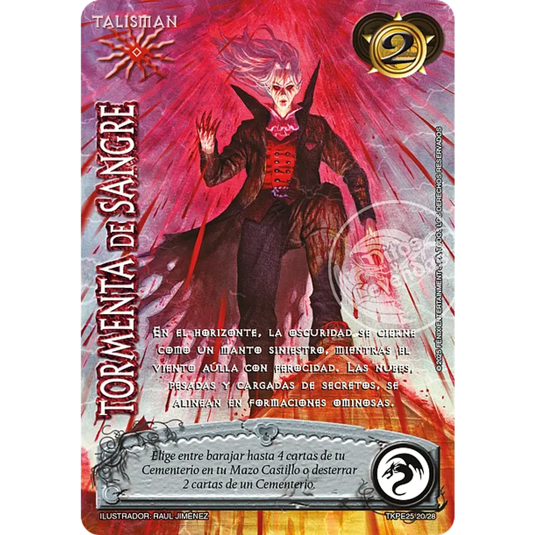 TORMENTA DE SANGRE  - SINGLES MITOS Y LEYENDAS 1
