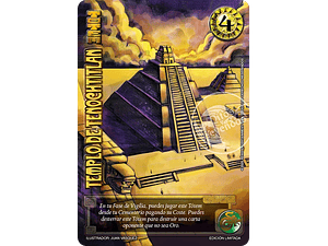 TEMPLO DE TENOCHTITLAN (EDICION LIMITADA) - SINGLES MITOS Y LEYENDAS