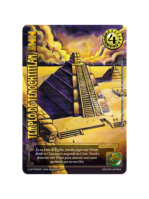 TEMPLO DE TENOCHTITLAN (EDICION LIMITADA) - SINGLES MITOS Y LEYENDAS