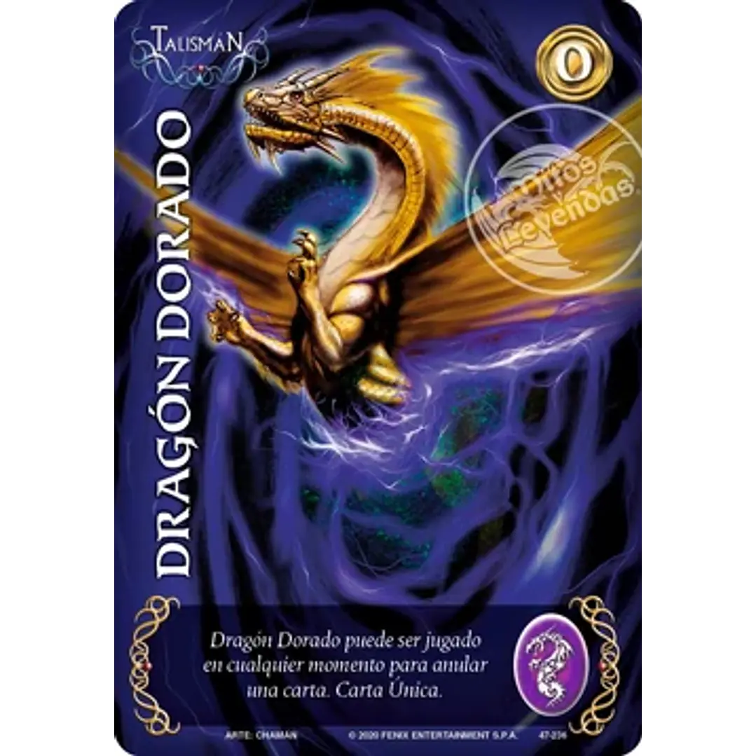 DRAGON DORADO PROMO - SINGLES MITOS Y LEYENDAS 1