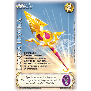 LANZA DIVINA (TKPB25 - NOBLEZA Y PODER) - SINGLES MITOS Y LEYENDAS