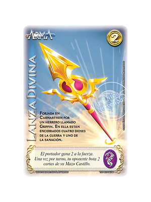 LANZA DIVINA (TKPB25 - NOBLEZA Y PODER) - SINGLES MITOS Y LEYENDAS