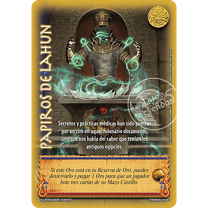 PAPIROS DE LAHUN (TKPB25 - JUICIO Y VISIÓN) - SINGLES MITOS Y LEYENDAS
