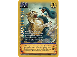 FORMA DE LINCE (TKPB25 - JUICIO Y VISIÓN) - SINGLES MITOS Y LEYENDAS