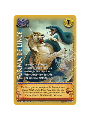 FORMA DE LINCE (TKPB25 - JUICIO Y VISIÓN) - SINGLES MITOS Y LEYENDAS