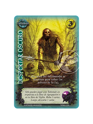 DESPERTAR OSCURO (TKPB25 - JUICIO Y VISIÓN) - SINGLES MITOS Y LEYENDAS