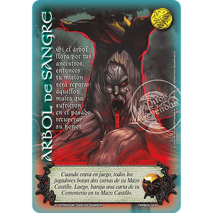 ARBOL DE SANGRE (TKPB25 - JUICIO Y VISIÓN) - SINGLES MITOS Y LEYENDAS