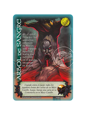 ARBOL DE SANGRE (TKPB25 - JUICIO Y VISIÓN) - SINGLES MITOS Y LEYENDAS
