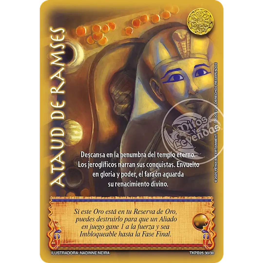ATAUD DE RAMSES (TKPB25 - JUICIO Y VISIÓN) - SINGLES MITOS Y LEYENDAS 1