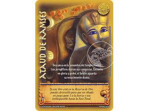 ATAUD DE RAMSES (TKPB25 - JUICIO Y VISIÓN) - SINGLES MITOS Y LEYENDAS