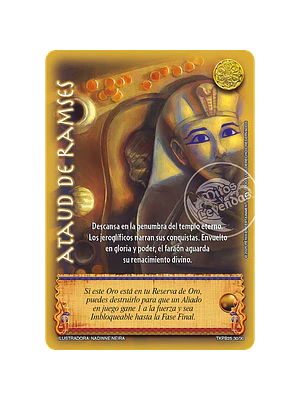 ATAUD DE RAMSES (TKPB25 - JUICIO Y VISIÓN) - SINGLES MITOS Y LEYENDAS