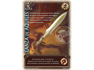 LANZA DE AQUILES (TKPB25 - NOBLEZA Y PODER) - SINGLES MITOS Y LEYENDAS